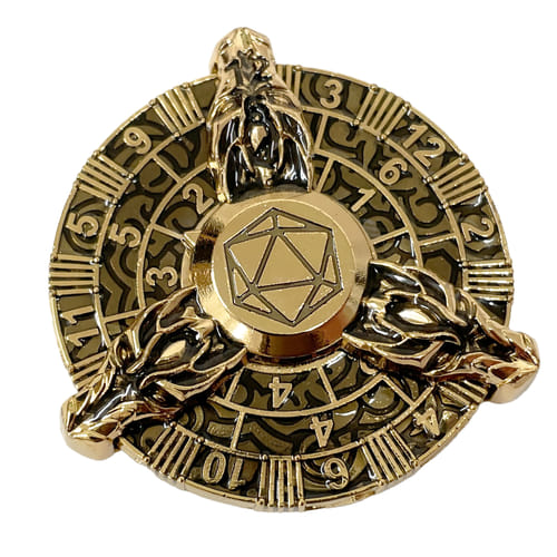 Levně Dice spinner - Zlatý drak