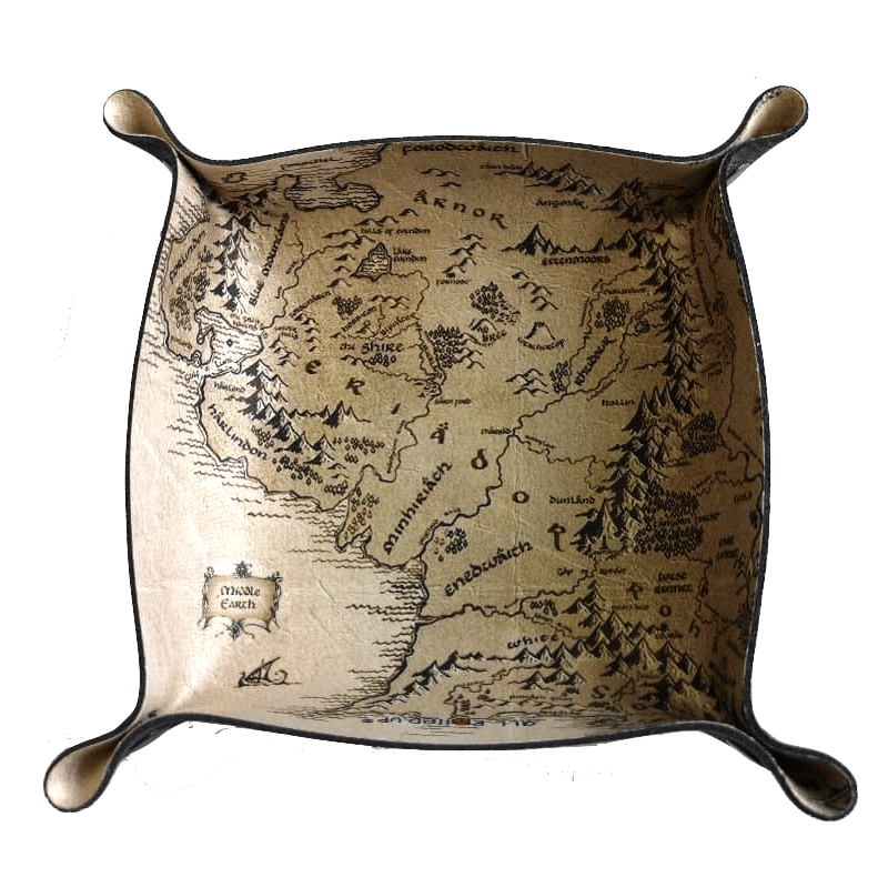 Dice Tray - Mapa Stredozeme