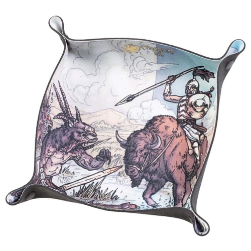 Dice Tray RuneQuest - Broo and Hero Dice Tray RuneQuest - Broo and Hero