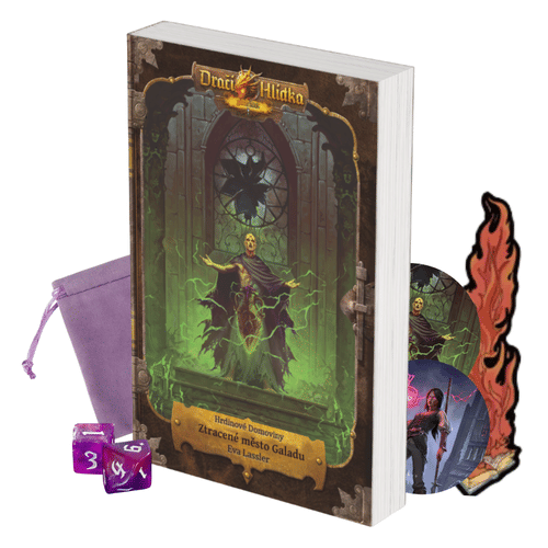 Dračí Hlídka: Ztracené město Galadu - autorská sada Dračí Hlídka: Ztracené město Galadu - autorská sada