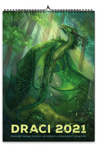 kalendár Dračí kalendár: Draci 2021 kalendár Dračí kalendár: Draci 2021