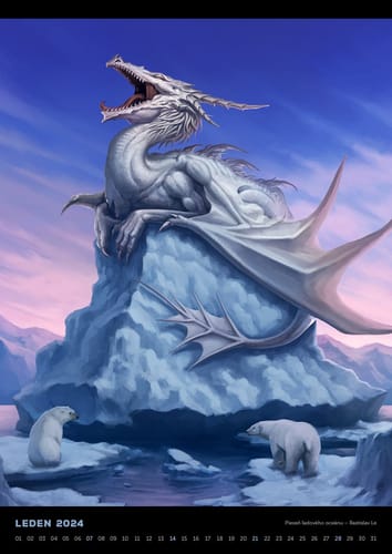 Dračí kalendár: Draci 2024 Dračí kalendár: Draci 2024
