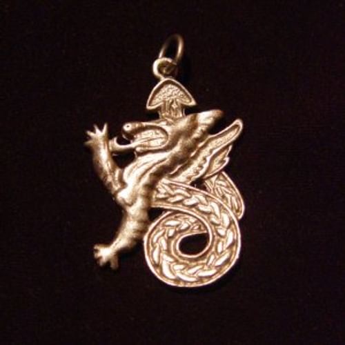 Keltský prívesok s drakom Keltský prívesok s drakom