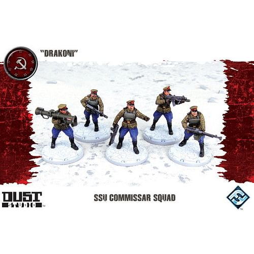 Dust Tactics: SSU Commissar Squad - Drakoni