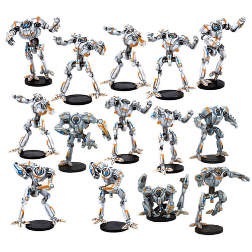 DreadBall: Chromium Chargers - Robot Team DreadBall: Chromium Chargers Team