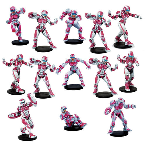 DreadBall: Void Sirens - Female Human Team DreadBall: Void Sirens Female Team