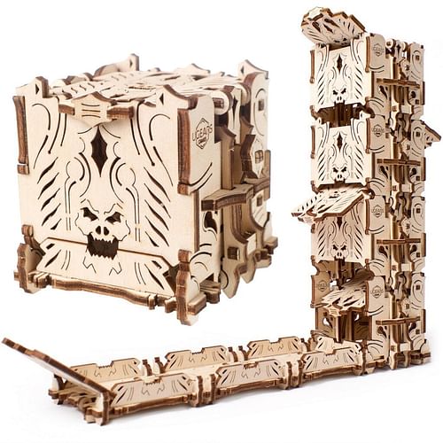 Obrázok Dřevěná 3D mechanická stavebnice Ugears - Dice Tower