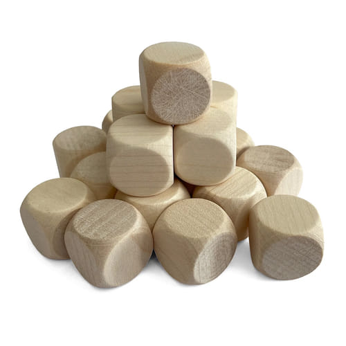 Drevená hracia kocka Drevená hracia kocka