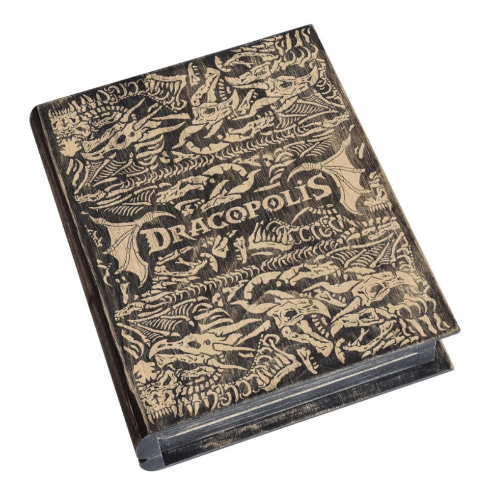 Drevená kniha na kocky - Dracopolis