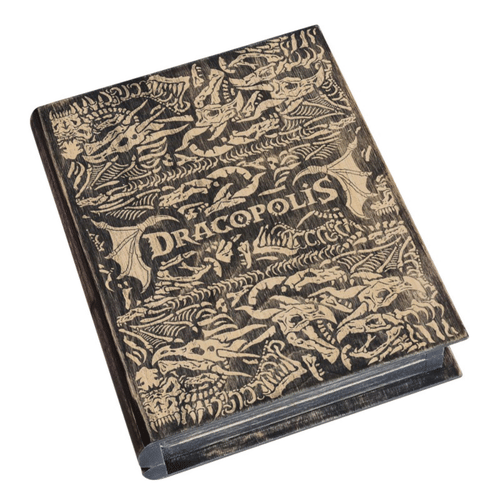 Drevená kniha na kocky - Dracopolis Drevená kniha na kocky - Dracopolis