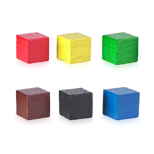 Drevená kocka 10mm Drevená kocka 10mm