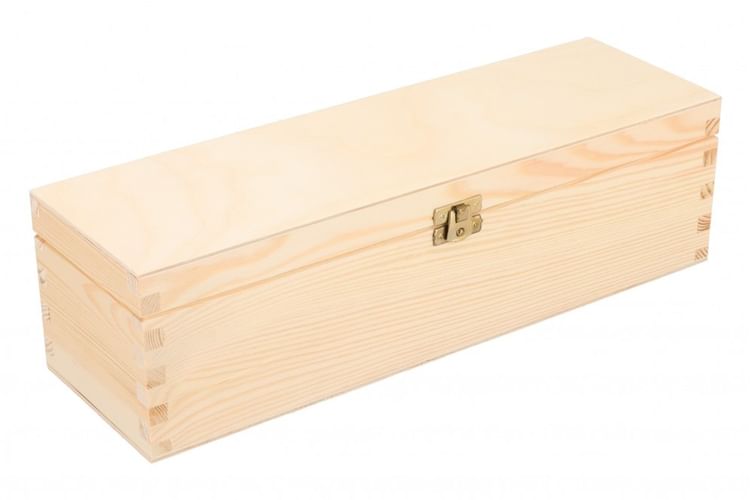 Dřevěná krabice na láhev Dřevěná krabice na láhev