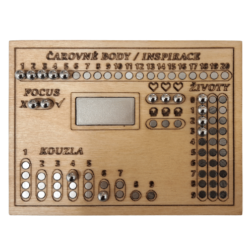 Drevené pult s magnetmi Drevené pult s magnetmi