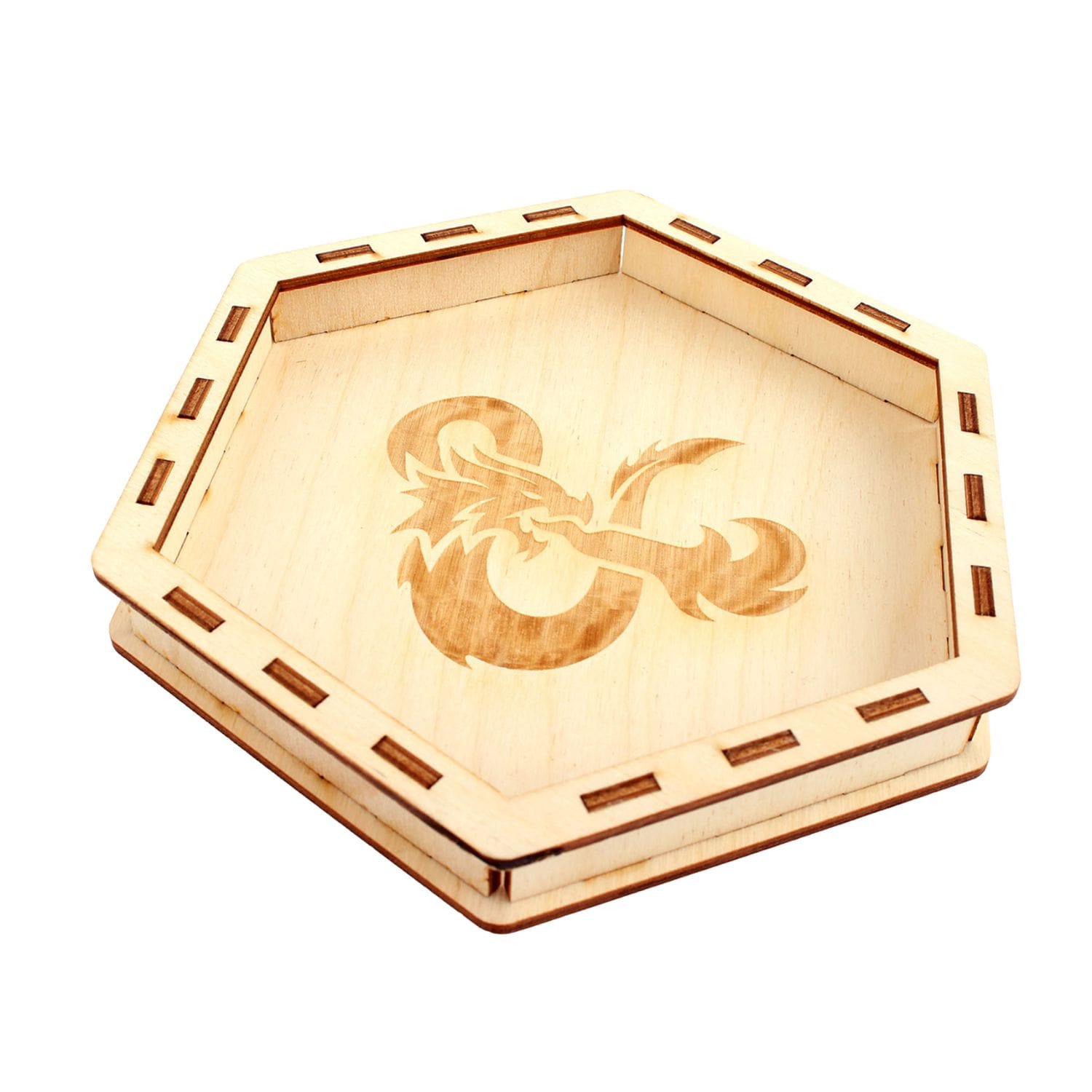 Drevený Dice Tray - dračí