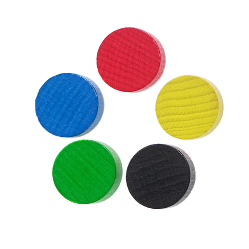 Drevený žetón 2,5 cm Drevený žetón 2,5 cm