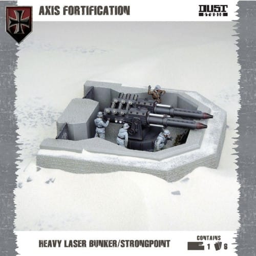 Dust Tactics: Axis Fortification - Heavy Laser Bunker/Strongpoint Dust Tactics: Axis Fortification - Heavy Laser Bunker/Strongpoint