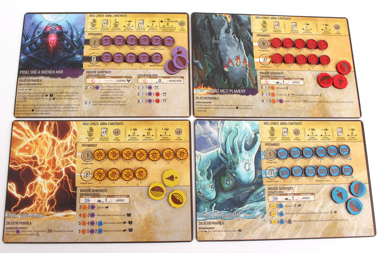 Duchovia ostrova - Žetóny prítomnosti pre základnú hru Duchovia ostrova - Žetóny prítomnosti pre základnú hru