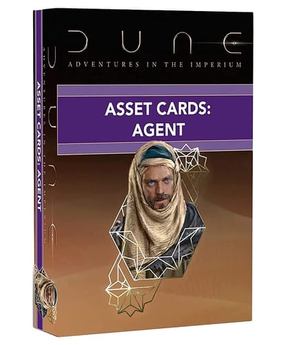 Dune RPG: Asset Cards - Agent Dune RPG: Asset Cards - Agent