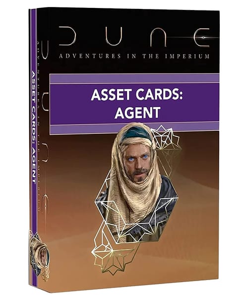 Levně Dune RPG: Asset Cards - Agent