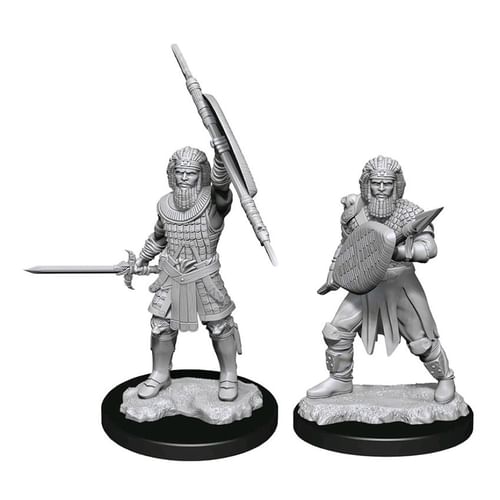 D&D Nolzur's Marvelous Miniatures - Human Fighter Male D&D Nolzur's Marvelous Miniatures - Human Fighter Male