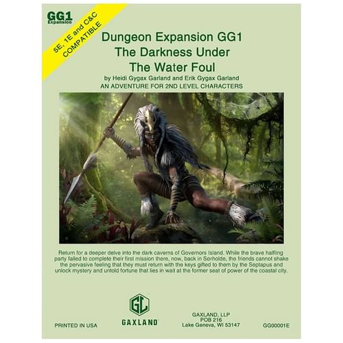 Dungeon Expansion GG1 - Darkness Under the Water Foul Dungeon Expansion GG1 - Darkness Under the Water Foul