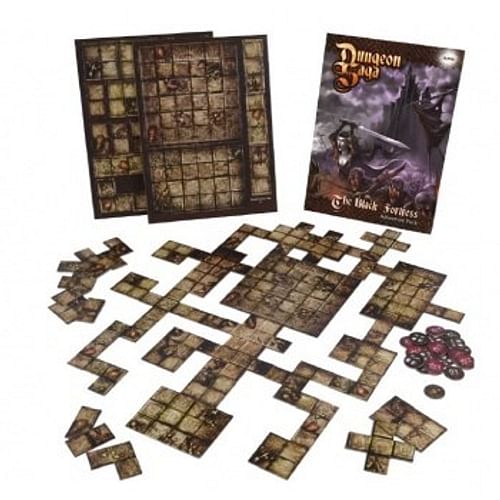 Dungeon Saga: The Black Fortress Tile Pack