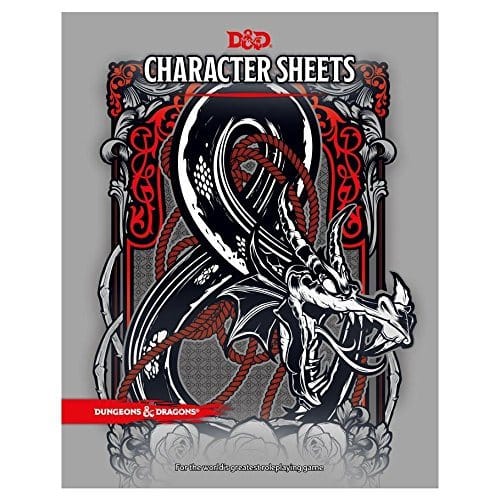 Dungeons and Dragons: 5th Edition - Character Sheets Dungeons and Dragons: 5th Edition - Character Sheets