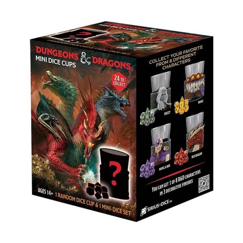 Dungeons & Dragons - Mini Dice Cups Dungeons & Dragons - Mini Dice Cups