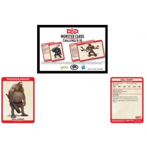 Dungeons & Dragons: Monster Card Deck Levels 6-16 (74 kariet) Dungeons & Dragons: Monster Card Deck Levels 6-16 (74 kariet)