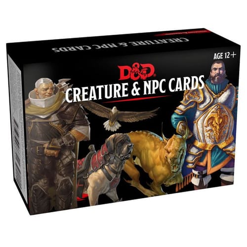 Dungeons & Dragons: Monster Card - NPCs & Creatures (182 kariet) Dungeons & Dragons: Monster Card - NPCs & Creatures (182 kariet)