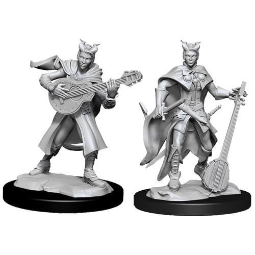 D&D Nolzur's Marvelous Miniatures - Female Tiefling Bard D&D Nolzur's Marvelous Miniatures - Female Tiefling Bard