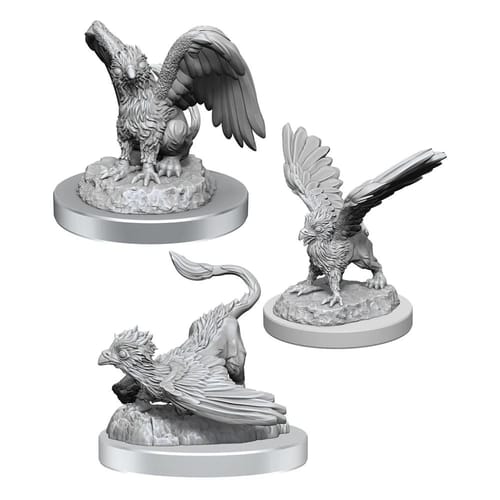 Dungeons & Dragons Nolzur's Miniatures: Griffon Hatchlings Dungeons & Dragons Nolzur's Miniatures: Griffon Hatchlings