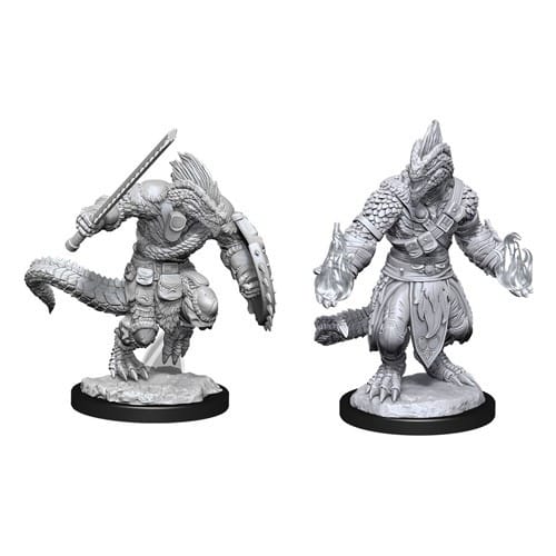 Dungeons & Dragons Nolzur's Marvelous Miniatures - Lizardfolk Barbarian & Cleric Dungeons & Dragons Nolzur's Marvelous Miniatures - Lizardfolk Barbarian & Cleric