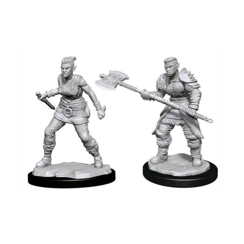 Dungeon & Dragons Nolzur's Miniatures - Orc Barbarian Female Dungeon & Dragons Nolzur's Miniatures - Orc Barbarian Female