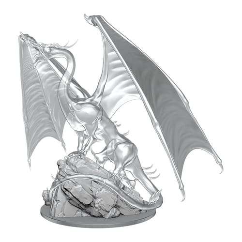 Dungeons & Dragons Nolzur's Miniatures Young Emerald Dragon Dungeons & Dragons Nolzur's Miniatures Young Emerald Dragon