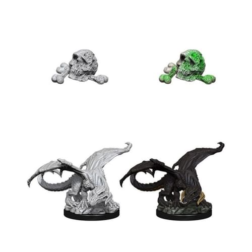 Dungeons & Dragons: Nolzur's Miniatures - Black Dragon Wyrmling Dungeons & Dragons: Nolzur's Miniatures - Black Dragon Wyrmling