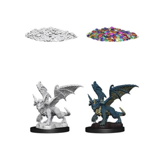 Dungeons & Dragons: Nolzur's Miniatures – Blue Dragon Wyrmling Dungeons & Dragons: Nolzur's Miniatures – Blue Dragon Wyrmling