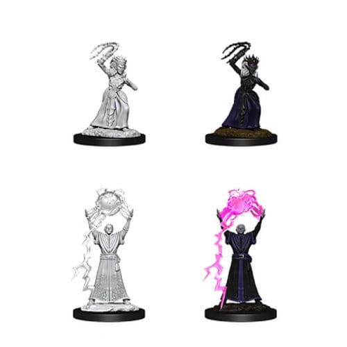 Dungeons & Dragons: Nolzur's Miniatures - Drow Mage & Priestess Dungeons & Dragons: Nolzur's Miniatures - Drow Mage & Priestess