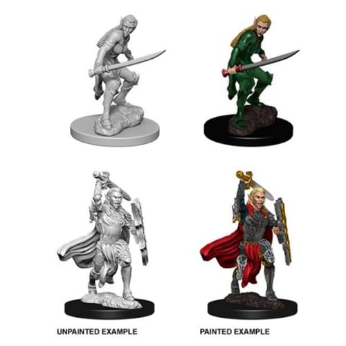 Dungeons & Dragons: Nolzur's Miniatures - Female Elf Fighter Dungeons & Dragons: Nolzur's Miniatures - Female Elf Fighter