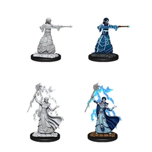 Dungeons & Dragons: Nolzur's Miniatures - Female Elf Wizard Dungeons & Dragons: Nolzur's Miniatures - Female Elf Wizard
