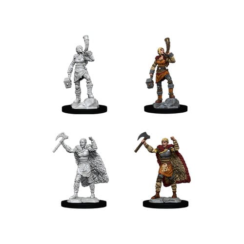 Dungeons & Dragons: Nolzur's Miniatures - Female Human Barbarian Dungeons & Dragons: Nolzur's Miniatures - Female Human Barbarian
