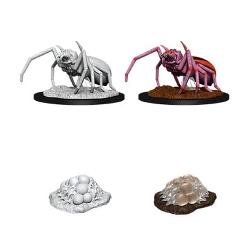 Dungeons & Dragons: Nolzur's Miniatures - Giant Spider & Egg Clutch Dungeons & Dragons: Nolzur's Miniatures - Giant Spider & Egg Clutch
