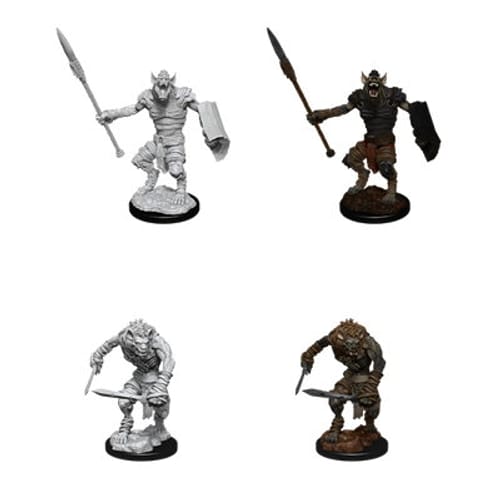 Dungeons & Dragons: Nolzur's Miniatures - Gnoll & Gnoll Flesh Gnawer Dungeons & Dragons: Nolzur's Miniatures - Gnoll & Gnoll Flesh Gnawer