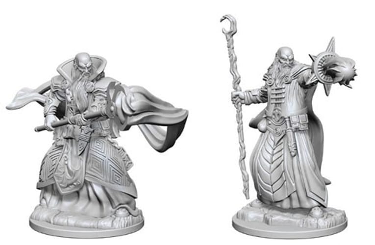 D&D Nolzur Marvelous Minis: Human Male Wizards D&D Nolzur Marvelous Minis: Human Male Wizards