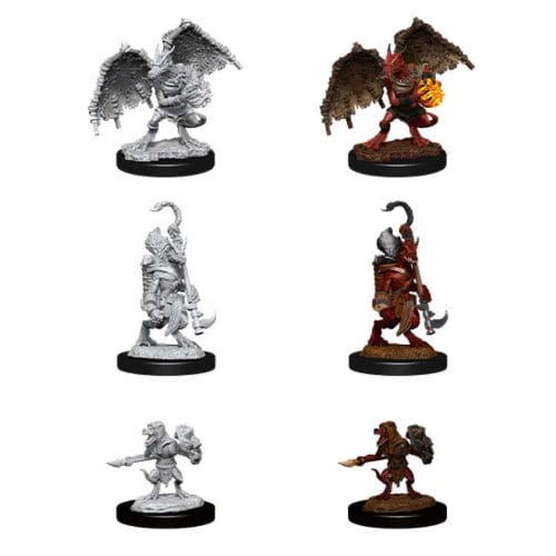 Dungeons & Dragons: Nolzur's Miniatures - Kobold Inventor, Dragonshield & Sorcerer Dungeons & Dragons: Nolzur's Miniatures - Kobold Inventor, Dragonshield & Sorcerer