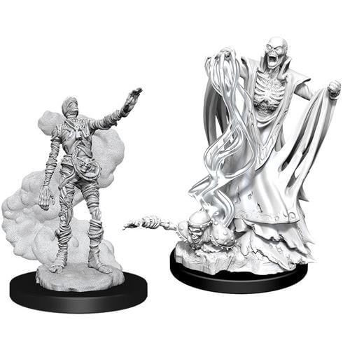 Dungeons & Dragons: Nolzur's Miniatures - Lich & Mummy Lord Dungeons & Dragons: Nolzur's Miniatures - Lich & Mummy Lord