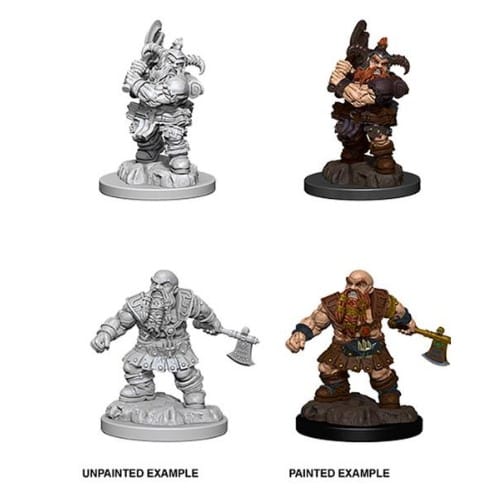 Dungeons & Dragons: Nolzur's Miniatures - Male Dwarf Barbarian Dungeons & Dragons: Nolzur's Miniatures - Male Dwarf Barbarian
