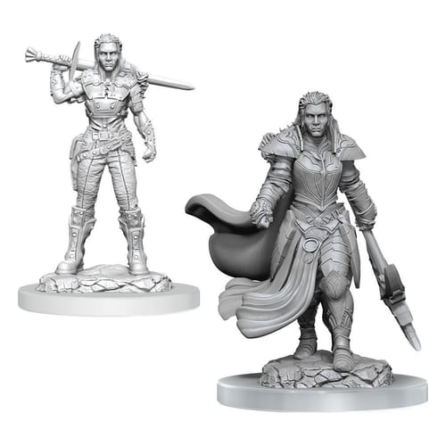 Dungeons & Dragons: Nolzur's Miniatures - Orc Fighter Female Dungeons & Dragons: Nolzur's Miniatures - Orc Fighter Female