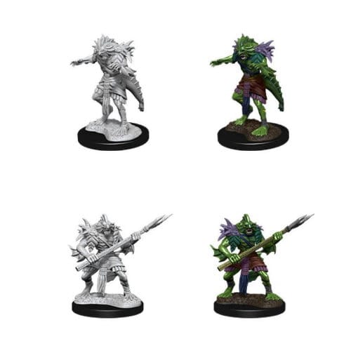 Dungeons & Dragons: Nolzur's Miniatures - Sahuagin Dungeons & Dragons: Nolzur's Miniatures - Sahuagin