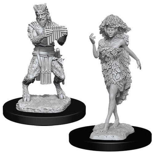 Dungeons & Dragons: Nolzur's Miniatures - Satyr & Dryad Dungeons & Dragons: Nolzur's Miniatures - Satyr & Dryad